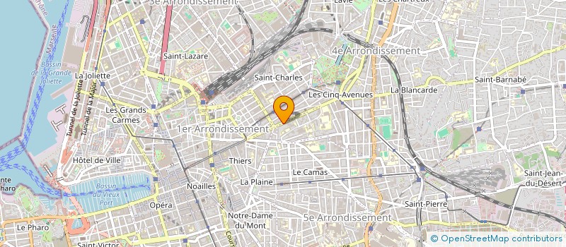 localisation de l'entreprise LIBRAIRIE TIRE A PART à MARSEILLE