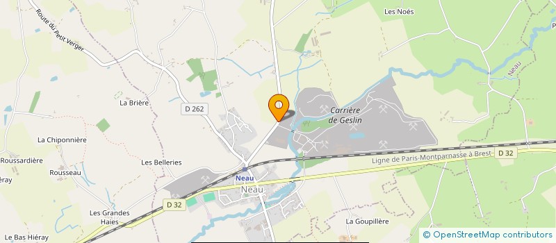 localisation de l'entreprise LIBRAIRIE VIEL à EVRON