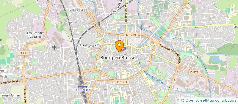 localisation de l'entreprise LIBRAIRIE ZANNINI  BOURG-EN-BRESSE