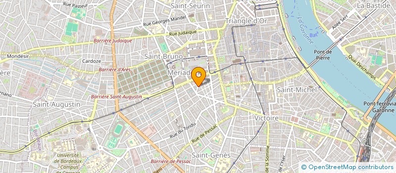 localisation de l'entreprise LIBRAIRIES INDEPENDANTES EN NOUVELLE-AQUITAINE à BORDEAUX