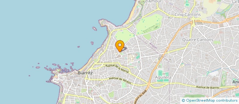 localisation de l'entreprise LIBRAKA  BIARRITZ