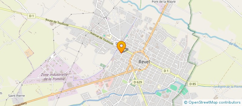 localisation de l'entreprise LIBRAL  REVEL