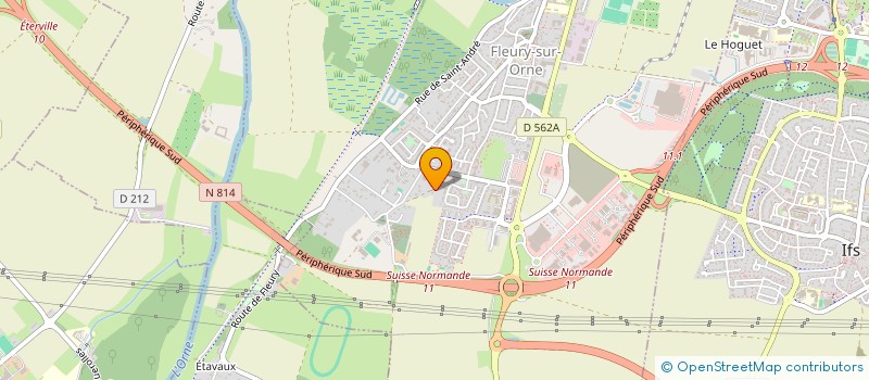 localisation de l'entreprise LIBRANOT  FLEURY-SUR-ORNE