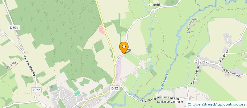 localisation de l'entreprise LIBRAPATTE  ERVY-LE-CHATEL