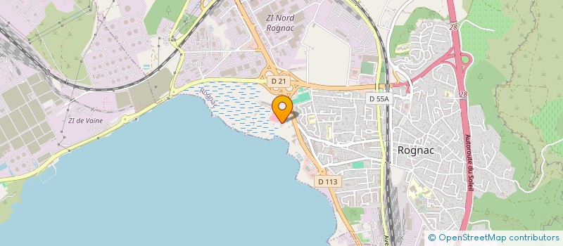 localisation de l'entreprise LIBRE 2  ROGNAC