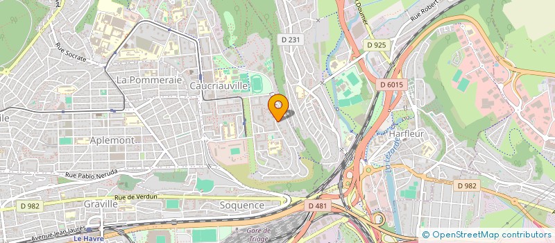 localisation de l'entreprise LIBRE à LE HAVRE