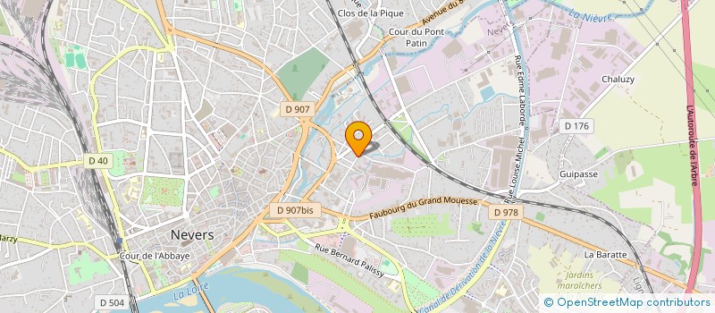 localisation de l'entreprise LIBRE A LIRE à NEVERS