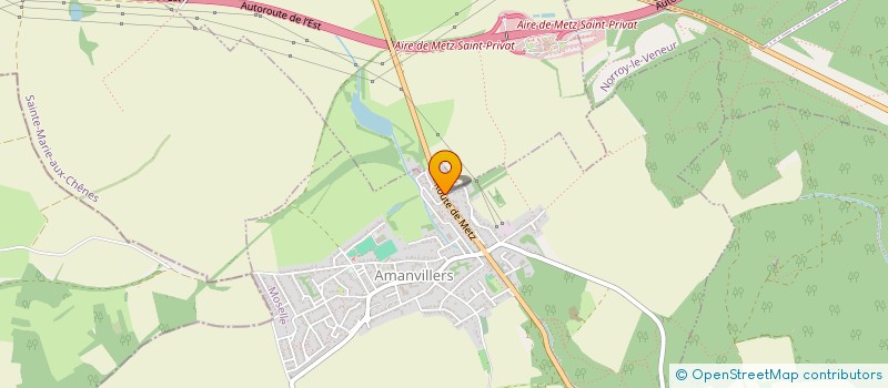 localisation de l'entreprise LIBRE COMME L'HAIR  AMANVILLERS