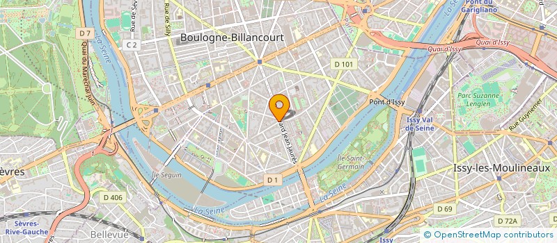 localisation de l'entreprise LIBRE COMME L'R CONSEIL à BOULOGNE-BILLANCOURT