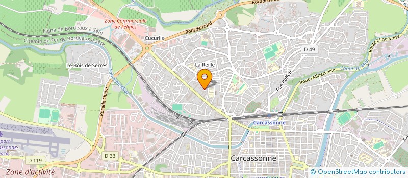 localisation de l'entreprise LIBRE COURS à CARCASSONNE