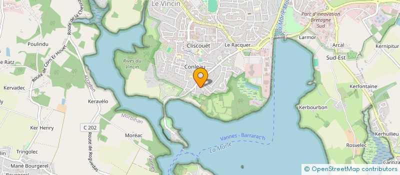 localisation de l'entreprise LIBRE CULTURE à VANNES