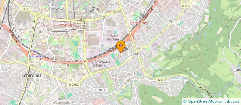 localisation de l'entreprise LIBRE DANSE  EYBENS