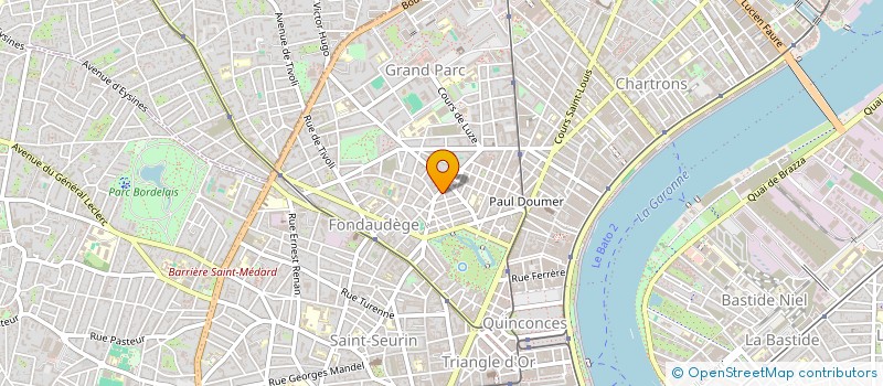 localisation de l'entreprise LIBRE DE DROIT  BORDEAUX