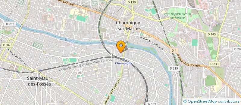 localisation de l'entreprise LIBRE EN COMMUNS à SAINT-MAUR-DES-FOSSES