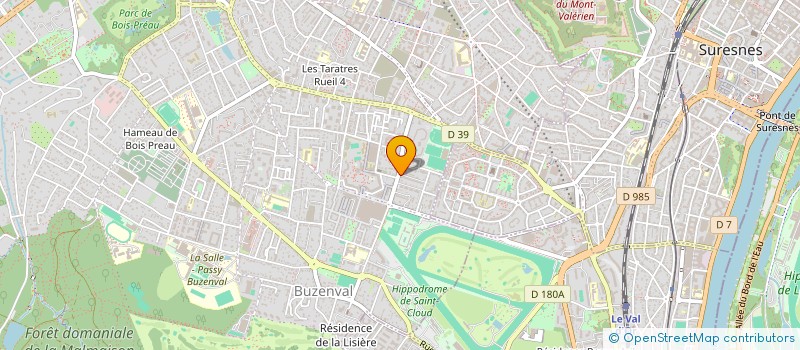 localisation de l'entreprise LIBRE EQUILIBRE à RUEIL-MALMAISON