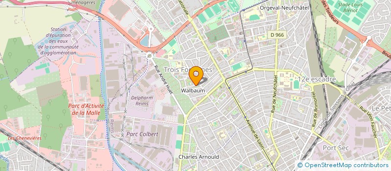 localisation de l'entreprise LIBRE ET CHANGE  REIMS