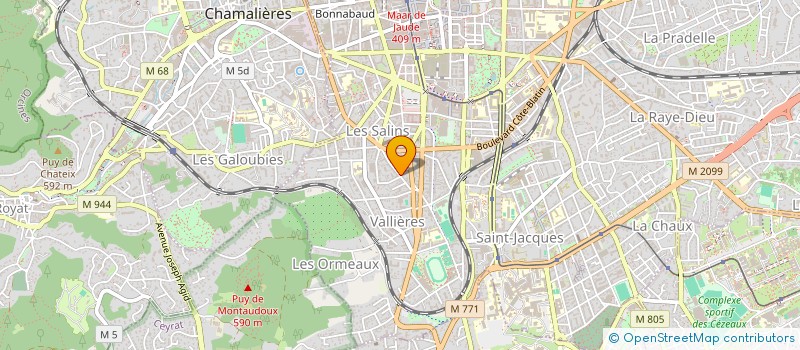 localisation de l'entreprise LIBRE EXPERT  CLERMONT-FERRAND