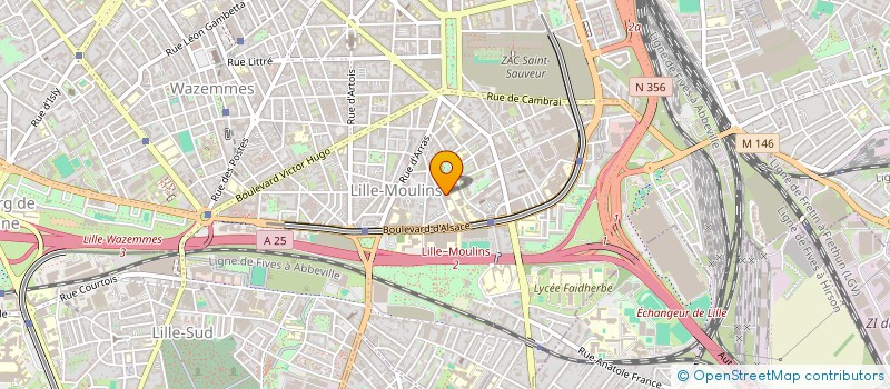 localisation de l'entreprise LIBRE PALESTINE à LILLE
