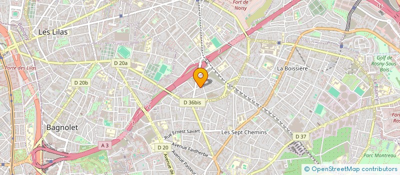 localisation de l'entreprise LIBRE PENSEE à ROMAINVILLE
