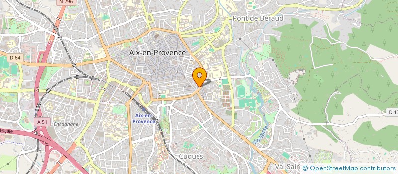 localisation de l'entreprise LIBRE & RENTIER  AIX-EN-PROVENCE