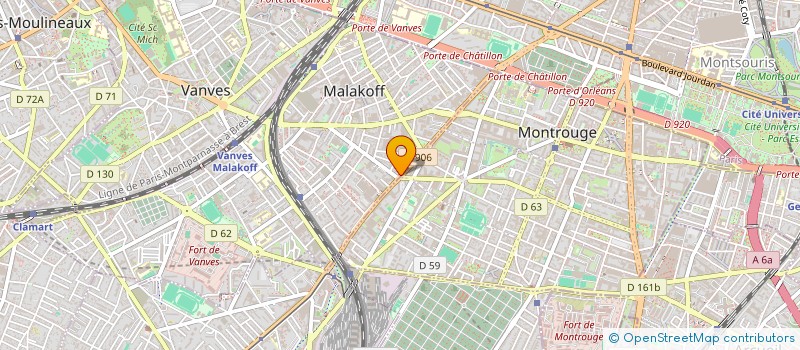 localisation de l'entreprise LIBRE SERVICE ABOULRASS  MALAKOFF