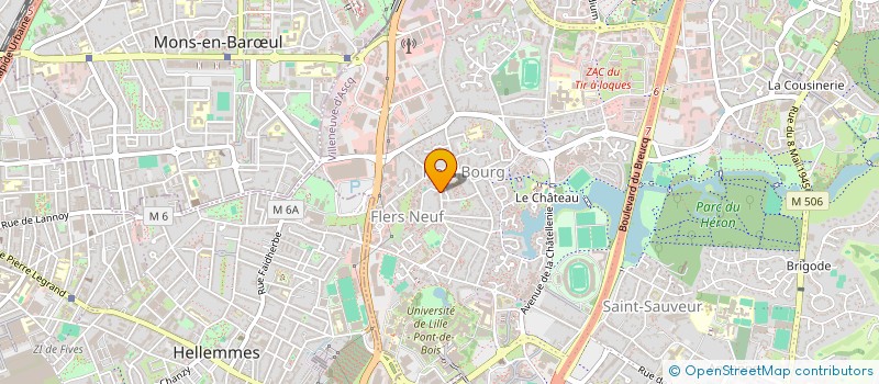 localisation de l'entreprise LIBRE SERVICE BOISSONS  VILLENEUVE-D'ASCQ