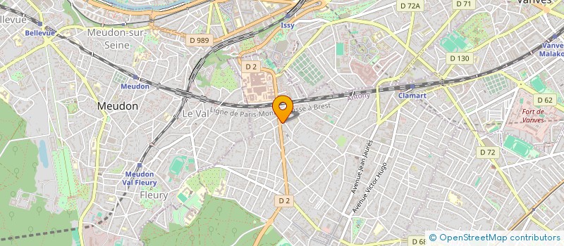 localisation de l'entreprise LIBRE SERVICE CLAMART à CLAMART