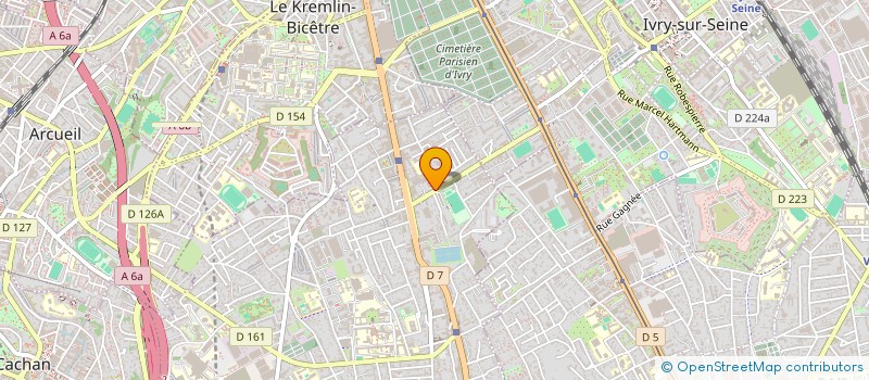 localisation de l'entreprise LIBRE SERVICE D'AGADIR  VILLEJUIF