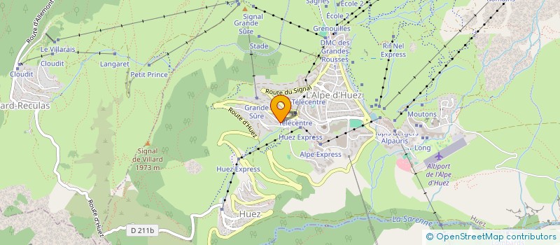 localisation de l'entreprise LIBRE SERVICE DE L ECLOSE à HUEZ
