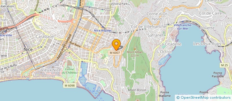 localisation de l'entreprise LIBRE SERVICE DE LA CORNICHE à NICE
