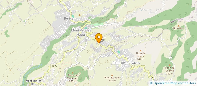 localisation de l'entreprise LIBRE SERVICE DE MONT-VERT à SAINT-PIERRE