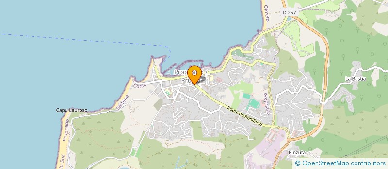 localisation de l'entreprise LIBRE SERVICE GABRIELLI à PROPRIANO