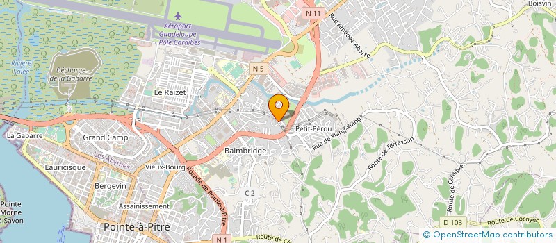 localisation de l'entreprise LIBRE SERVICE KAT AS à LES ABYMES