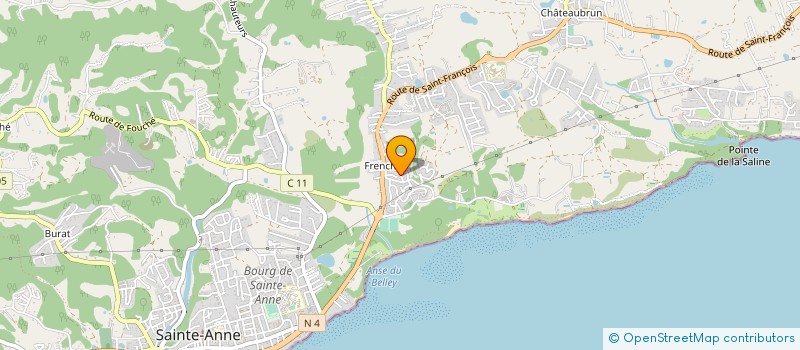 localisation de l'entreprise LIBRE SERVICE LES ACCACIAS  SAINTE-ANNE
