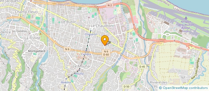 localisation de l'entreprise LIBRE SERVICE MOUFIA à SAINT-DENIS
