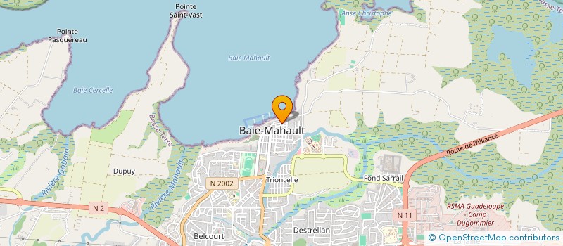 localisation de l'entreprise LIBRE SERVICE RADIN à BAIE-MAHAULT