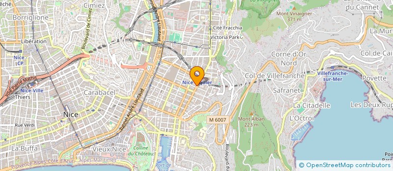 localisation de l'entreprise LIBRE SERVICE RIQUIER à NICE
