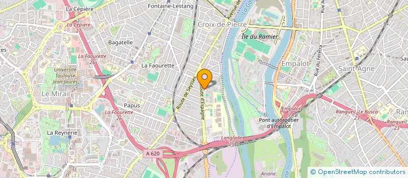 localisation de l'entreprise LIBRE-SERVICES.FR à TOULOUSE