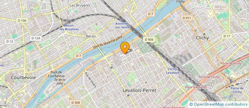 localisation de l'entreprise LIBRE VOITURE à LEVALLOIS PERRET