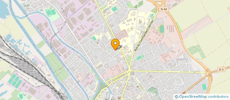 localisation de l'entreprise LIBRE & ZEN  CHALONS-EN-CHAMPAGNE