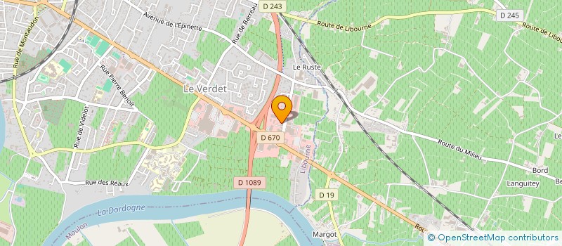 localisation de l'entreprise LIBREDEDROIT  LIBOURNE