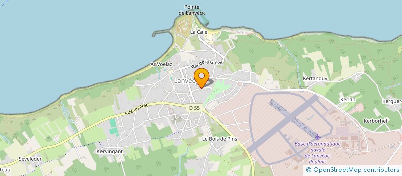 localisation de l'entreprise LIBREFEST  LANVEOC