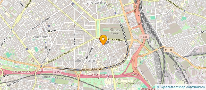 localisation de l'entreprise LIBRES MARIANNES-REGION NORD à LILLE