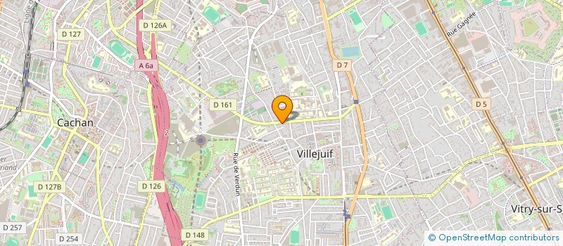 localisation de l'entreprise LIBRETY  VILLEJUIF