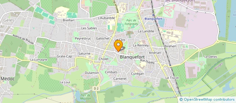 localisation de l'entreprise LIBRIFERCAB à BLANQUEFORT