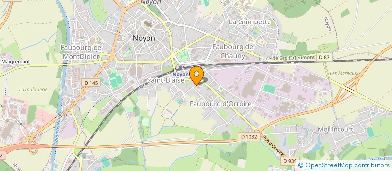 localisation de l'entreprise LIBRIMMO  NOYON