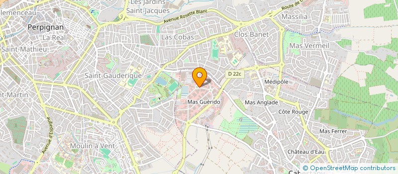 localisation de l'entreprise LIBSTE  CABESTANY