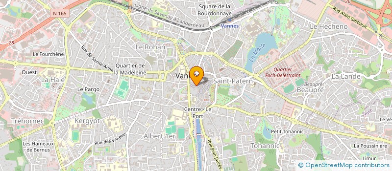 localisation de l'entreprise LIBSTECO à VANNES