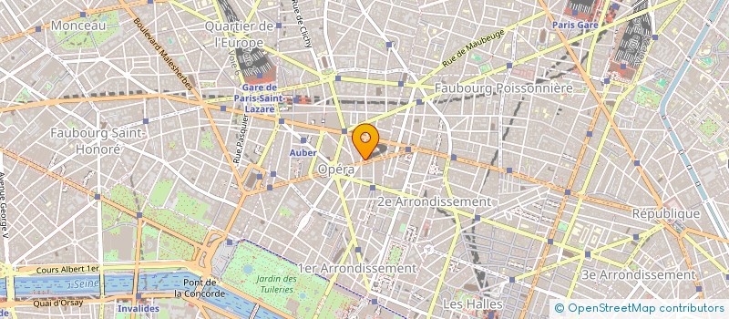 localisation de l'entreprise LIBURDI DIMETRICS FRANCE à PARIS