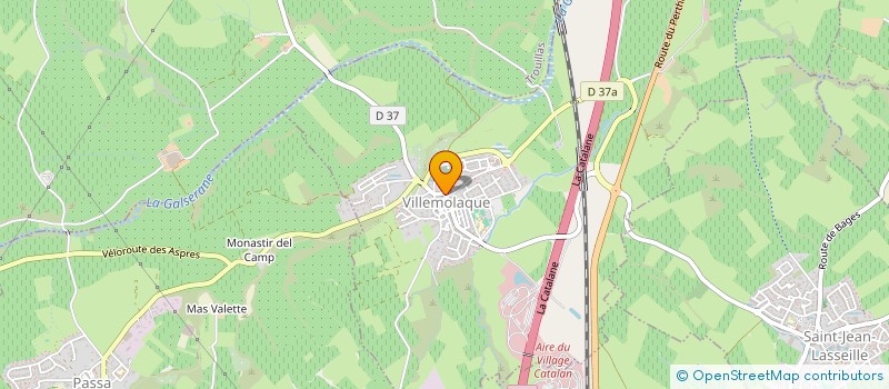 localisation de l'entreprise LIBYLI FRANCE  VILLEMOLAQUE